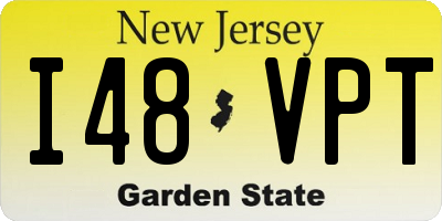 NJ license plate I48VPT