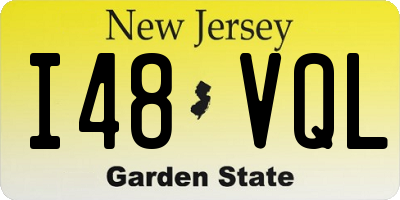 NJ license plate I48VQL