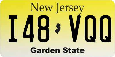 NJ license plate I48VQQ