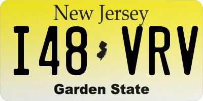 NJ license plate I48VRV