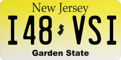 NJ license plate I48VSI