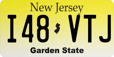 NJ license plate I48VTJ