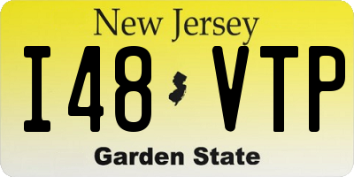 NJ license plate I48VTP
