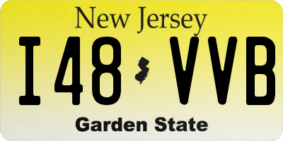 NJ license plate I48VVB