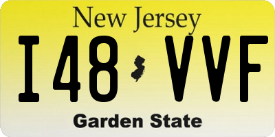 NJ license plate I48VVF