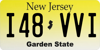 NJ license plate I48VVI