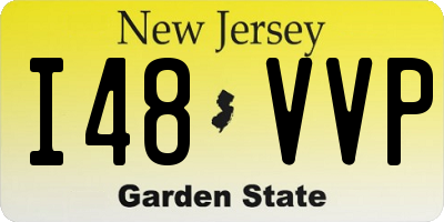 NJ license plate I48VVP