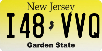 NJ license plate I48VVQ