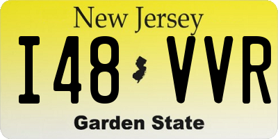 NJ license plate I48VVR