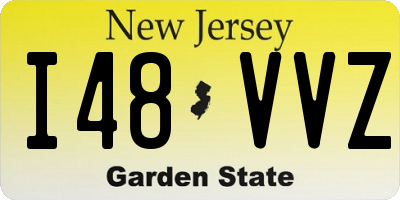 NJ license plate I48VVZ