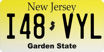 NJ license plate I48VYL