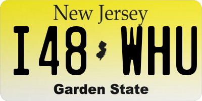 NJ license plate I48WHU