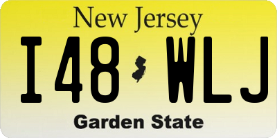 NJ license plate I48WLJ