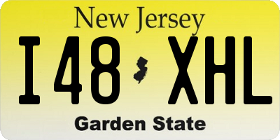 NJ license plate I48XHL