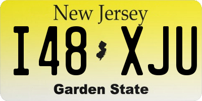 NJ license plate I48XJU