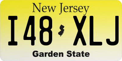 NJ license plate I48XLJ