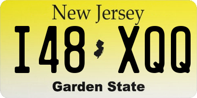 NJ license plate I48XQQ