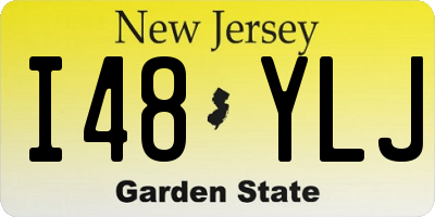 NJ license plate I48YLJ