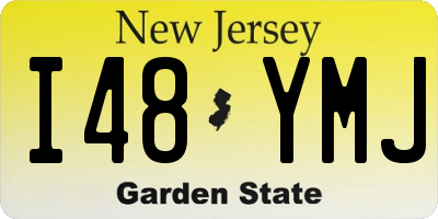NJ license plate I48YMJ