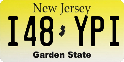NJ license plate I48YPI