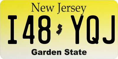 NJ license plate I48YQJ
