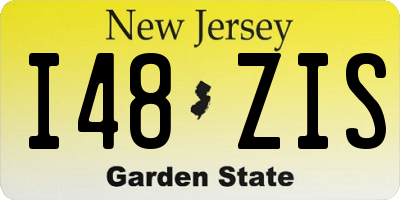 NJ license plate I48ZIS