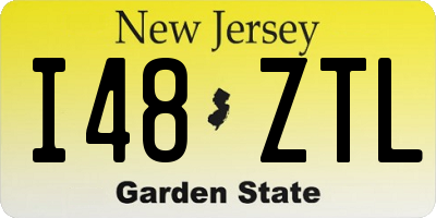 NJ license plate I48ZTL