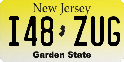NJ license plate I48ZUG