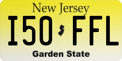 NJ license plate I50FFL