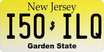 NJ license plate I50ILQ