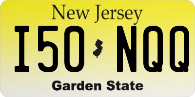 NJ license plate I50NQQ