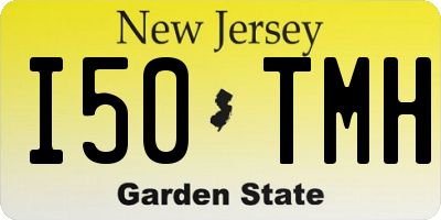 NJ license plate I50TMH