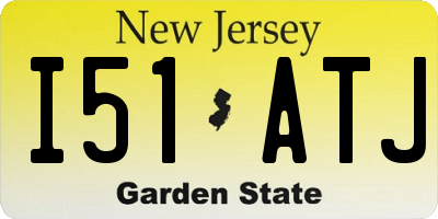NJ license plate I51ATJ