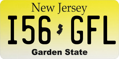 NJ license plate I56GFL