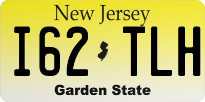 NJ license plate I62TLH