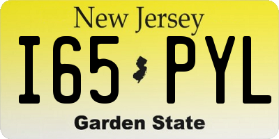 NJ license plate I65PYL