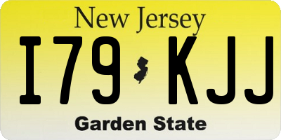 NJ license plate I79KJJ