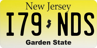 NJ license plate I79NDS