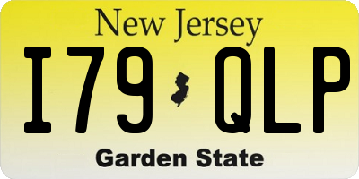 NJ license plate I79QLP