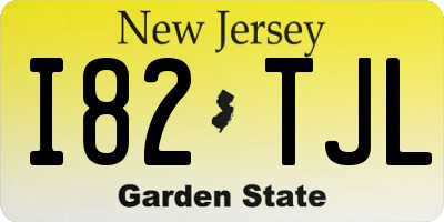 NJ license plate I82TJL