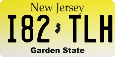 NJ license plate I82TLH