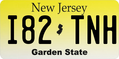 NJ license plate I82TNH