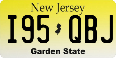 NJ license plate I95QBJ