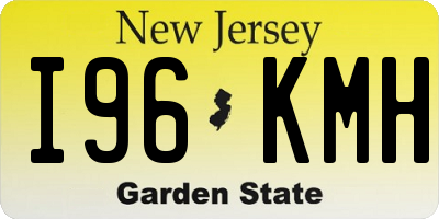 NJ license plate I96KMH