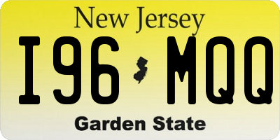 NJ license plate I96MQQ
