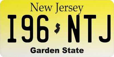 NJ license plate I96NTJ