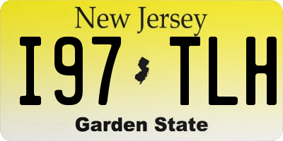 NJ license plate I97TLH