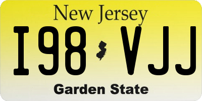 NJ license plate I98VJJ