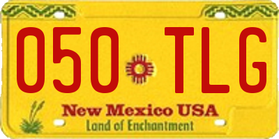 NM license plate 050TLG