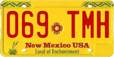 NM license plate 069TMH
